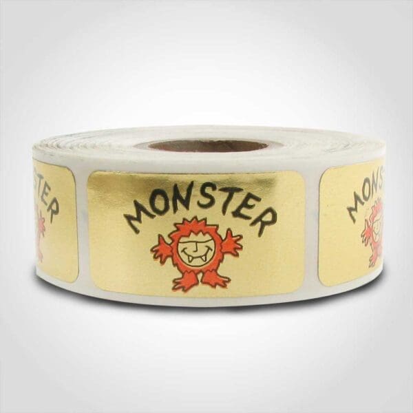 Monster Flavor Label - 1 roll of 500 (568035)