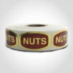 nuts label sticker