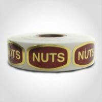 Nuts Label - 1 roll of 1000 (568056)