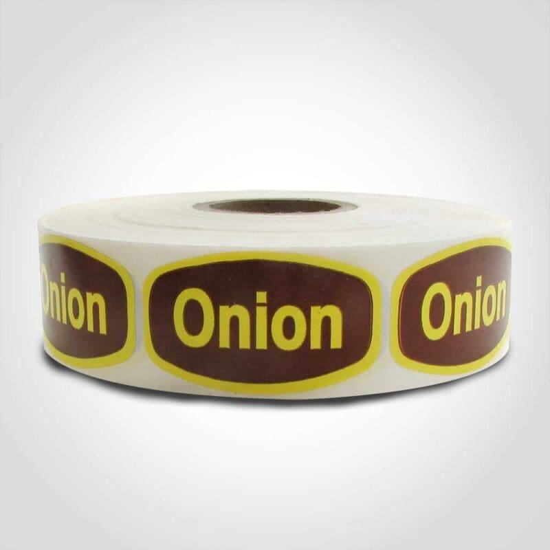 Onion Label – 1 roll of 1000 (568059) 1 Onion Label - 1 roll of 1000 (568059)