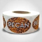 pecan label sticker