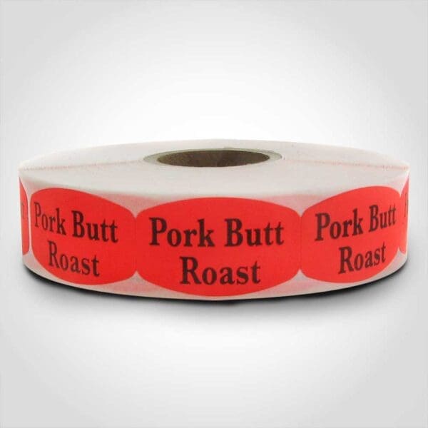 Pork Butt Roast Label - 1 roll of 1000 (540372)