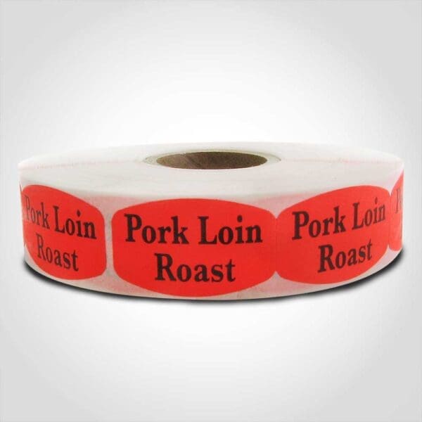 Pork Loin Roast Label - 1 roll of 1000 (540373)