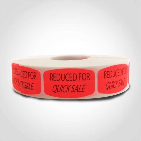 Reduced For Quick Sale Label - 1 roll of 1000 (510079)