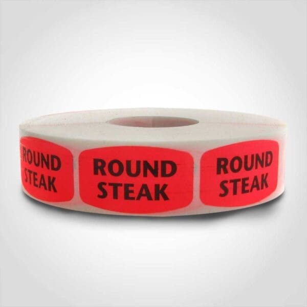 Round Steak Label - 1000 Pack (540096)