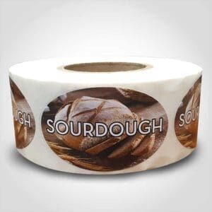 Sourdough Bread Label - 1 roll of 500 (560047)
