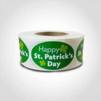 Saint Patrick's Day Label - 1 roll of 500 (510477)