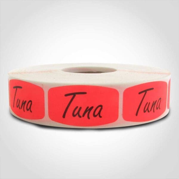 Tuna Label - 1 roll of 1000 (530033)