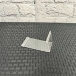 Deli Sign Holder Base view with alternative laying down option