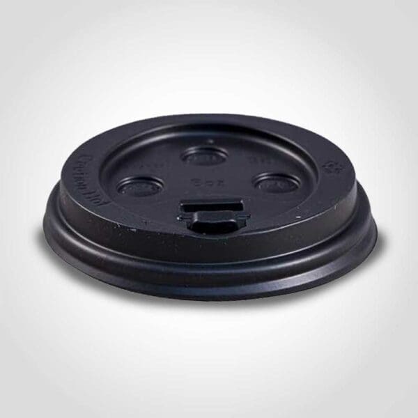 Black Hot Cup Lids - 8oz - 1000 PACK (261085)