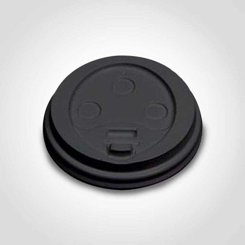 Black Hot Cup Lids – 12/16/20oz – 1000 PACK (261706) 1 Black Hot Cup Lids - 12/16/20oz - 1000 PACK (261706)