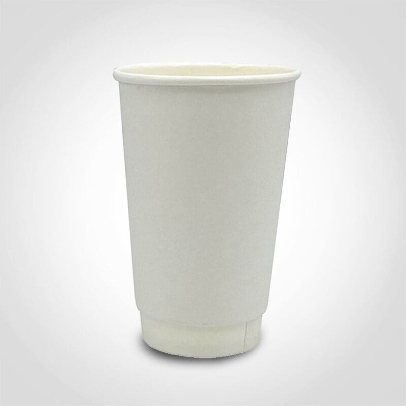 16oz Double Wall Paper Hot Cup White – 500/case 1 16oz Double Wall Paper Hot Cup White - 500/case