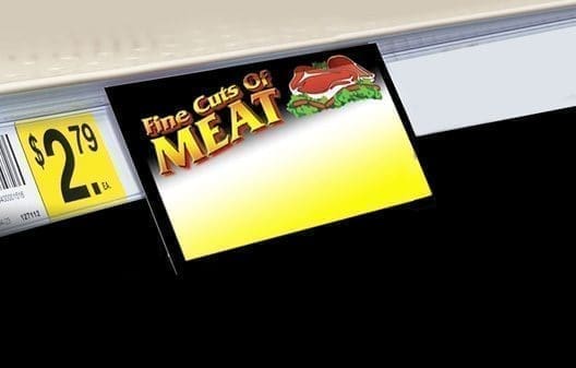 fine cuts of meat sign card