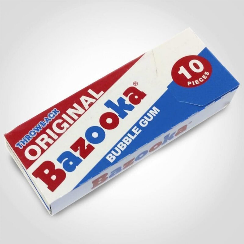Bazooka Wallet Bubble 10Pc Gum – 12 PACK (49401) 1 Bazooka Wallet Bubble 10Pc Gum - 12 PACK (49401)