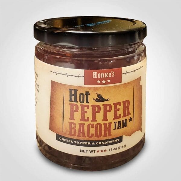 Honke's Hot Pepper Bacon Jam 11oz - 6 PACK (49901)