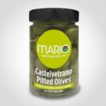 Mario Green Castelvetrano Olives Pitted 5.29oz - 6 PACK (34882)