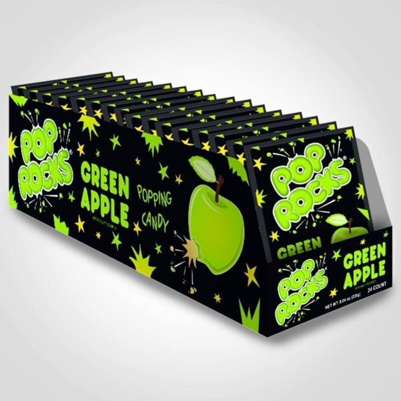 Pop Rocks Green Apple – 24 PACK (49473) 1 Pop Rocks Green Apple - 24 PACK (49473)