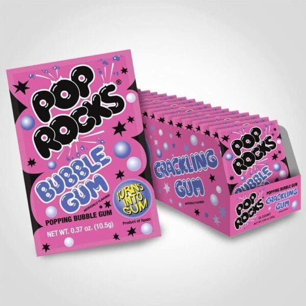 Pop Rocks Gum - 24 PACK (49470)