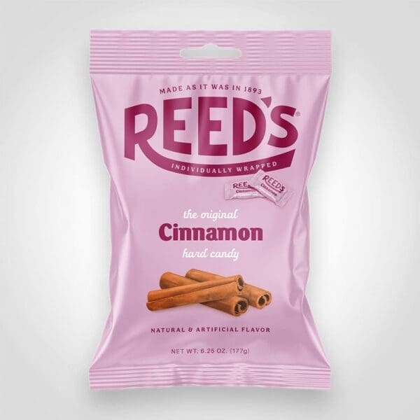 Reeds Cinnamon Hard Candy 6.25oz - 12 PACK (45136)