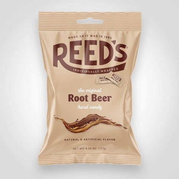 Reeds Root Beer Hard Candy 6.25oz - 12 PACK (45135)