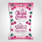 Regal Crown Sour Cherry Hard Candy 6.25oz - 12 PACK (45126)