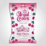 Regal Crown Sour Cherry Hard Candy 6.25oz - 12 PACK (45126)