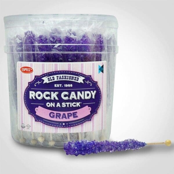 Rock Candy Tub Purple/Grape 36 Sticks (49485)