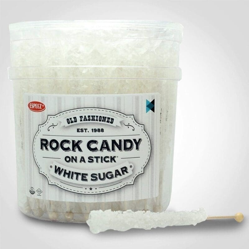 Rock Candy Tub White/Natural 36 Sticks (49487) 1 Rock Candy Tub White/Natural 36 Sticks (49487)