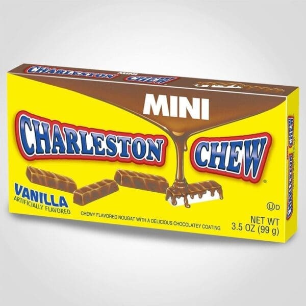 Theater Box, Charleston Chew Vanilla, 3.5oz - 12 PACK (49467)