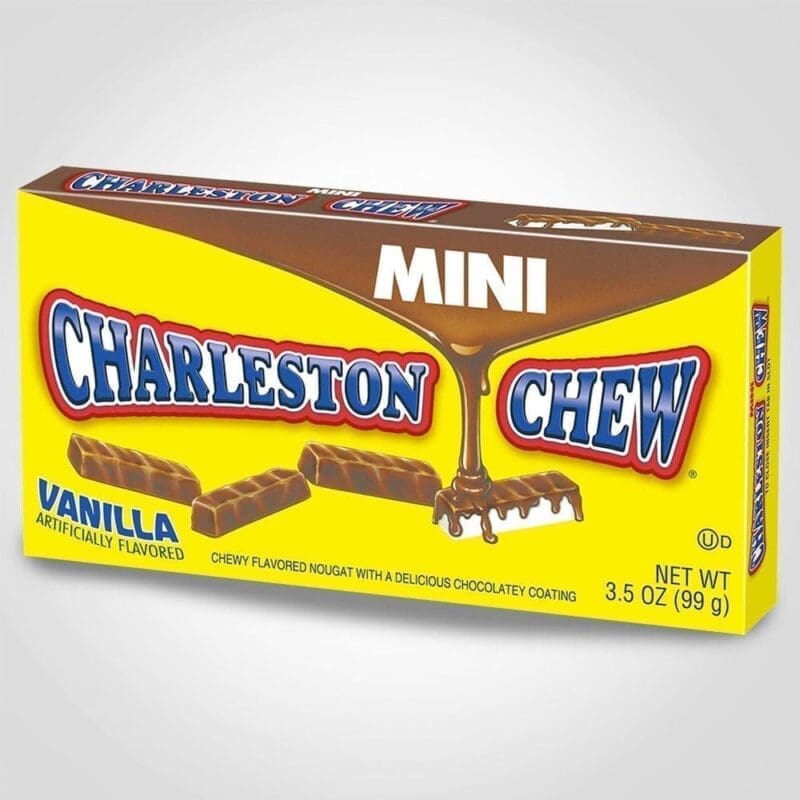 Theater Box, Charleston Chew Vanilla, 3 Theater Box, Charleston Chew Vanilla, 3.5oz - 12 PACK (49467)