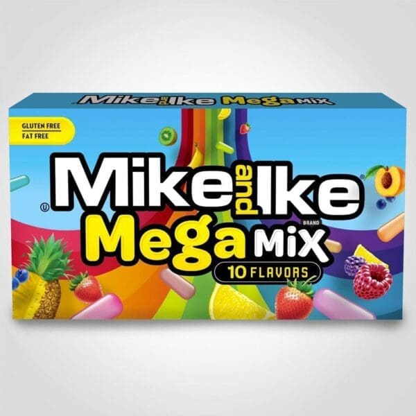 Theater Box, Mike and Ike Mega Mix 5oz - 12 PACK (49449)