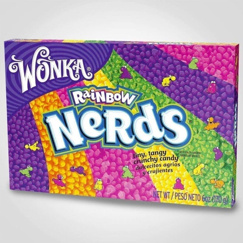 Theater Box, Rainbow Nerds, 5oz – 12 PACK (49459) 1 Theater Box, Rainbow Nerds, 5oz - 12 PACK (49459)