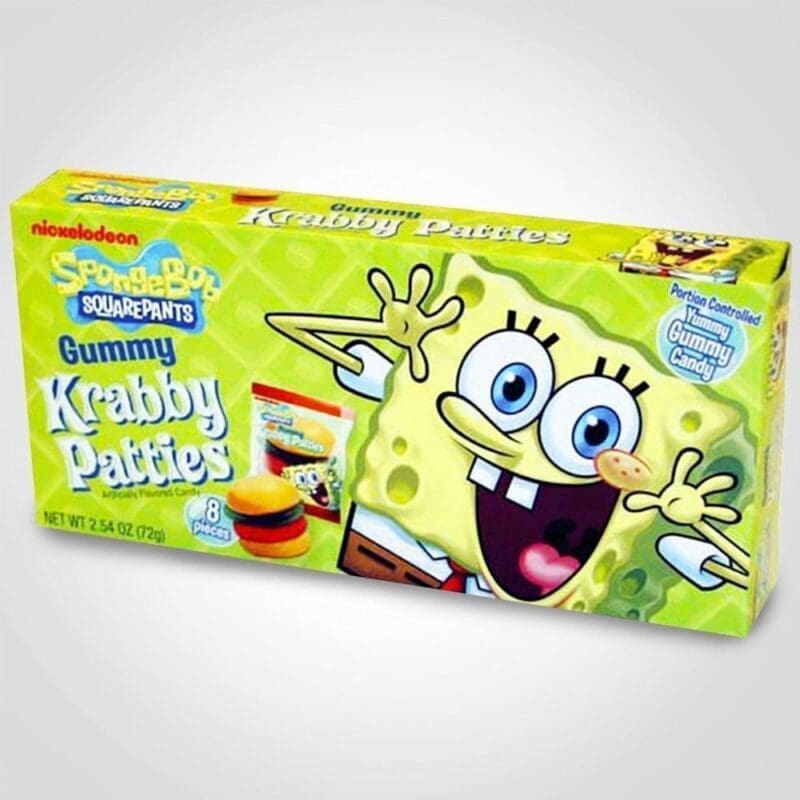 Theater Box, Sponge Bob Krabby Patty 2 Theater Box, Sponge Bob Krabby Patty 2.54oz - 12 PACK (49461)