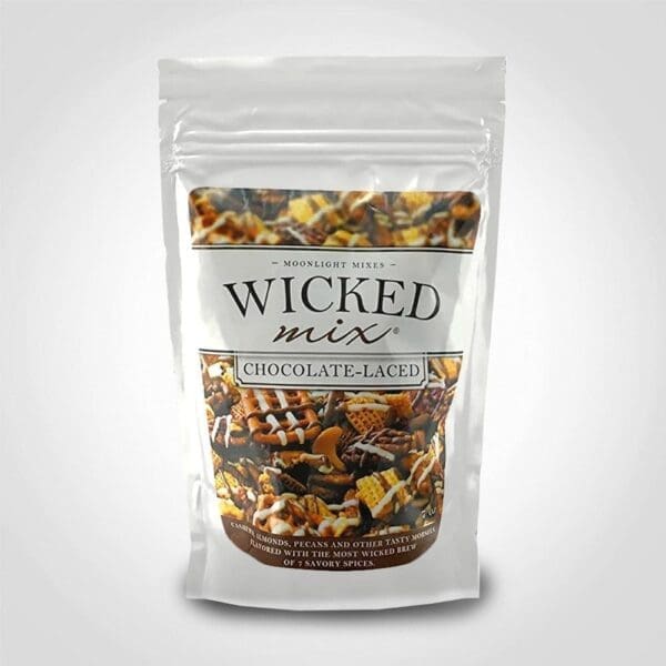 Wicked Mix Chocolate Laced Snack Mix 7oz Bag - 12 PACK (49562)