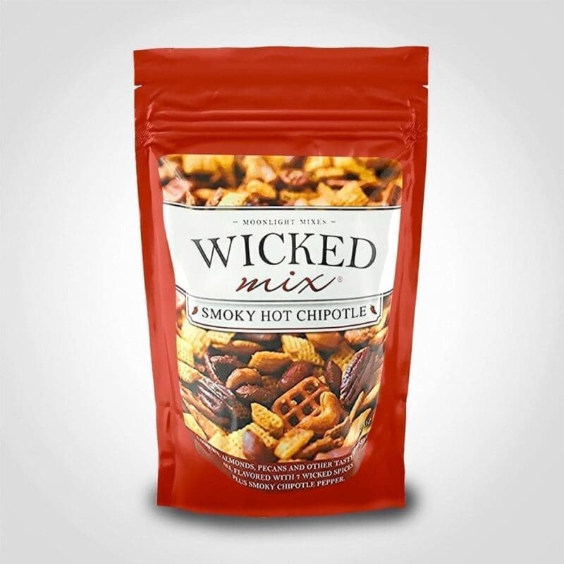 Wicked Mix Smoky Hot Chipotle Snack Mix 7oz Bag – 12 PACK (49563) 1 Wicked Mix Smoky Hot Chipotle Snack Mix 7oz Bag - 12 PACK (49563)