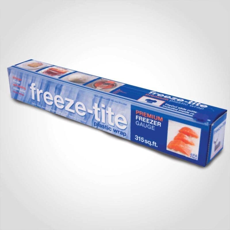 Freeze-Tite Clear High-Cling Freezer Wrap 15″ x 250′ 1 Freeze-Tite Clear High-Cling Freezer Wrap 15" x 250'