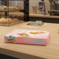 Dozen Donut Box Stock Print - Enjoy Design - 125/cs