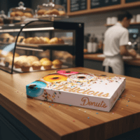 Dozen Donut Box Stock Print – Delicious Design