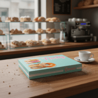 Dozen Donut Box Stock Print - Tasty Design - 125/cs