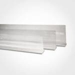 Clear Straight Divider 4" x 20" - Food Case Divider