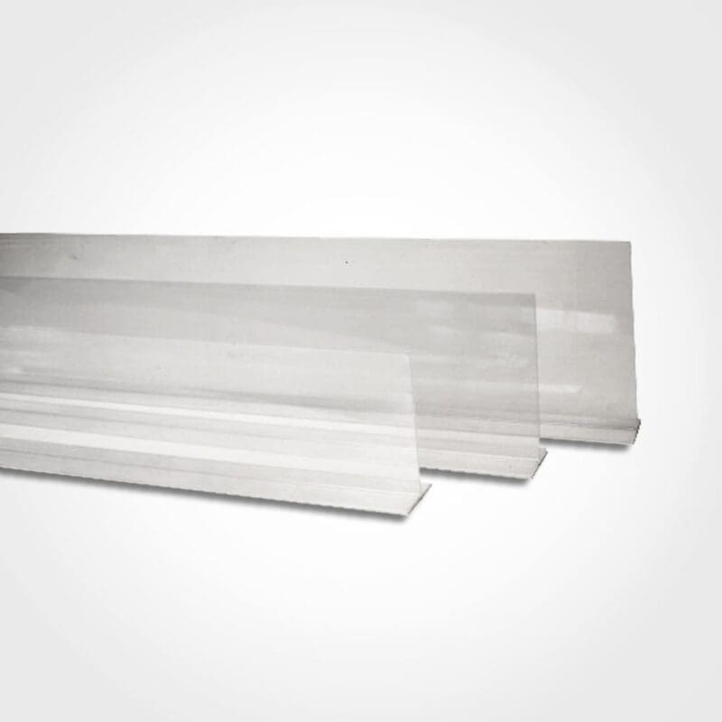 Clear Straight Divider 4 x 20 - Food Case Divider 190153 Clear Straight Divider 4" x 20" - Food Case Divider