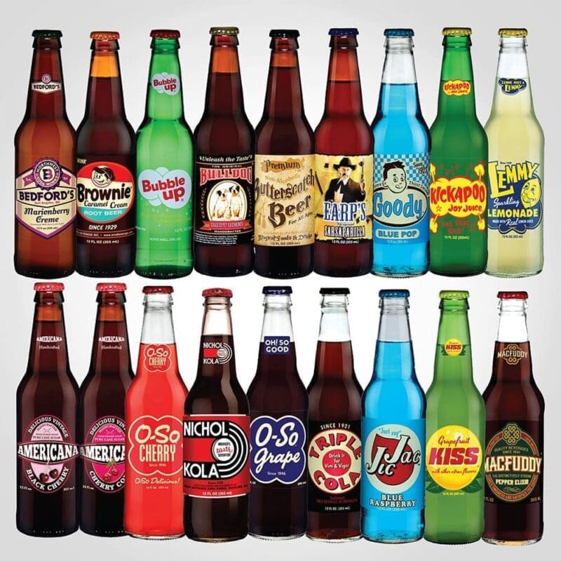 nostalgic soda pop
