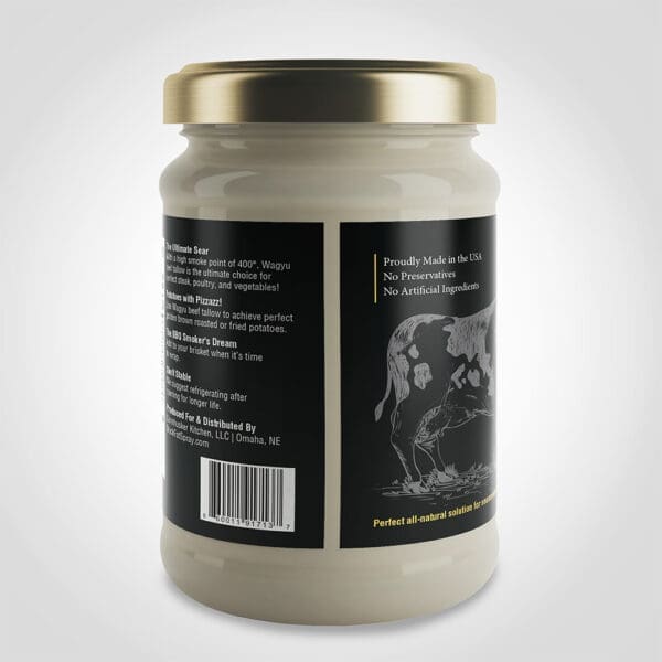 Premium Rendered Waygu Beef Tallow 14oz - 6/case - Image 2