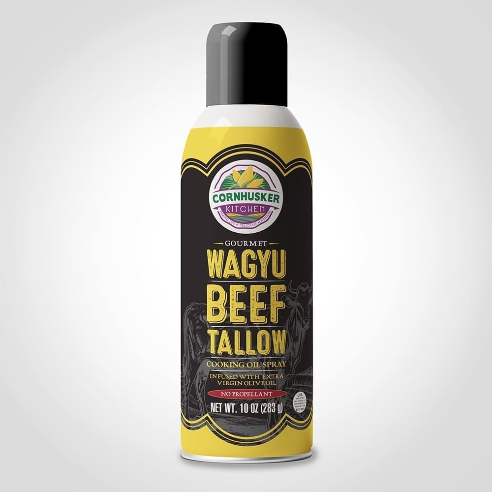 Corn Husker Kitchen Wagyu Beef Tallow Cooking Oil Spray