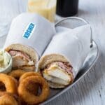 Kosher Label on a sandwich