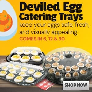 Shop Deviled Egg Catering Trays with lid in 6, 12, and 30 count trays