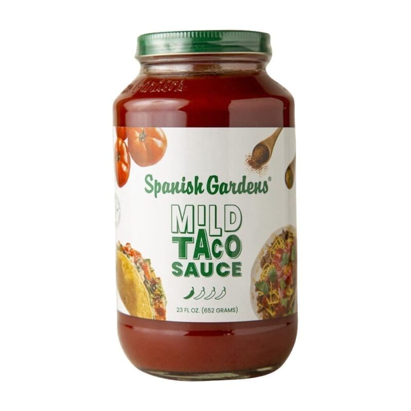 Spanish Garden's Mild Taco Sauce 23 oz - 12pk