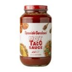 Spanish Garden's Hot Taco Sauce 23 oz - 12pk