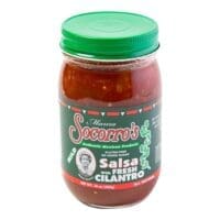 Mama Socorro's Mild Salsa with Fresh Mama Socorro's Cilantro 16 oz - 12pk
