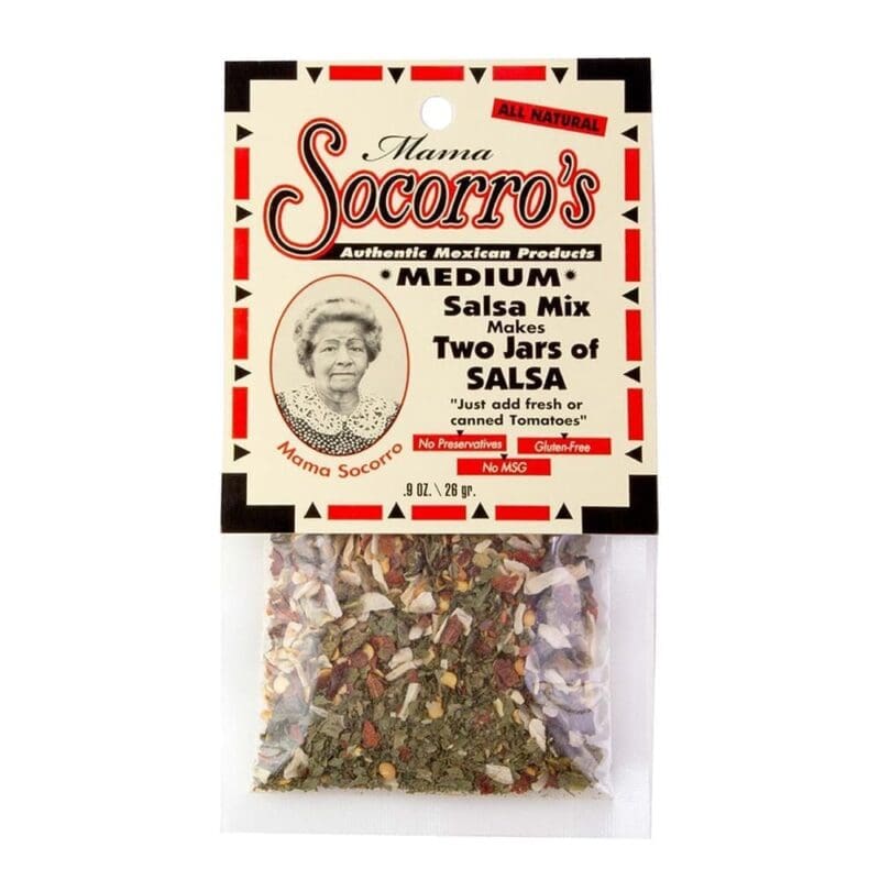 Mama Socorro's Medium Salsa Mix 0.9 oz - 24pk